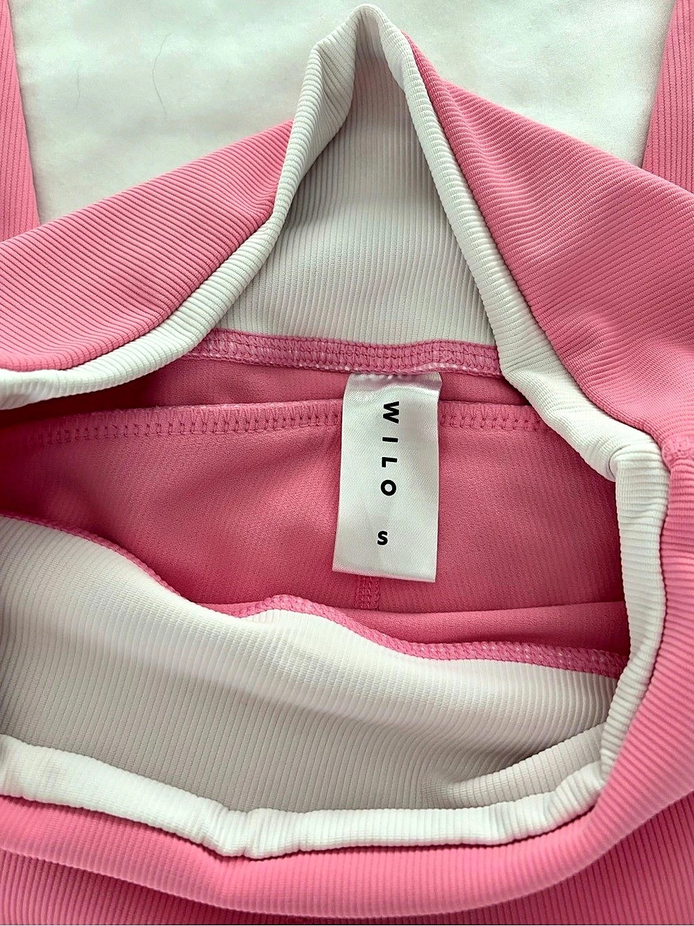 NWOT WILO Matching Set, Ribbed Activewear - Picture 4 of 5